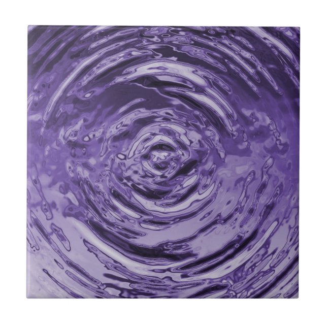 Carreau Violet d'eau (Devant)