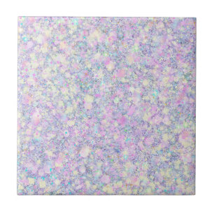 Carreau Violet Lilac rose Opalescent Parties scintillant F