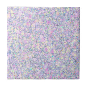 Carreau Violet Lilac rose Opalescent Parties scintillant F
