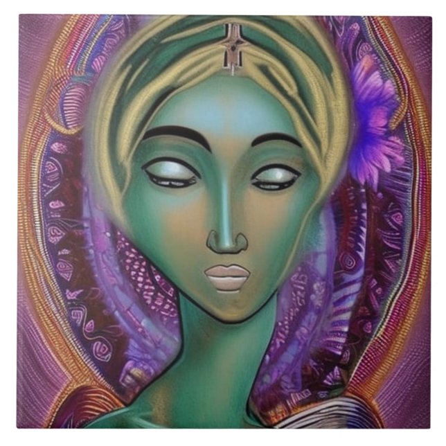 Carreau Virgin Mary  (Devant)