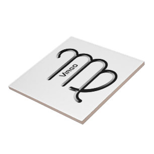 Carreau VIRGO, Conception abstraite du signe zodiaque,