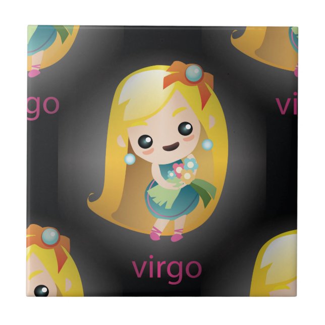 Carreau virgo kawaii (Devant)