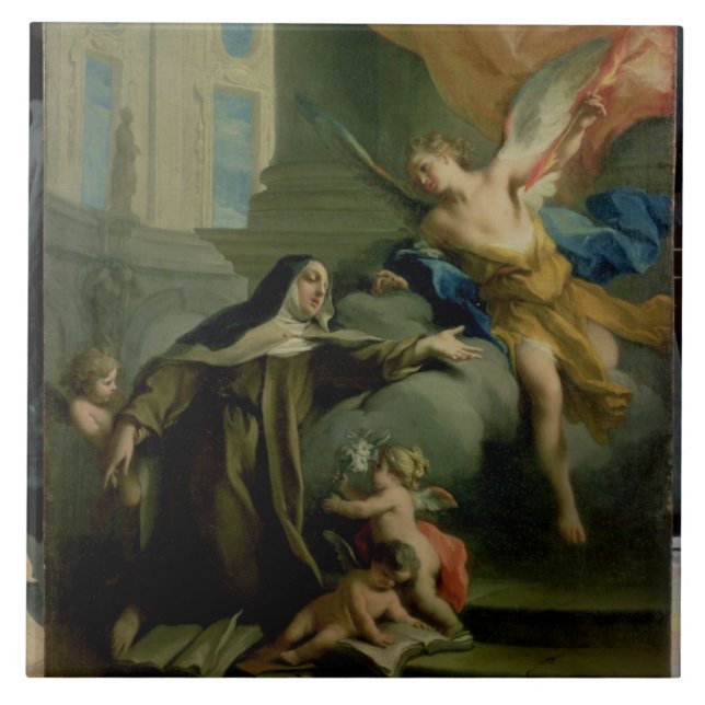 Carreau Vision de St Teresa (Devant)