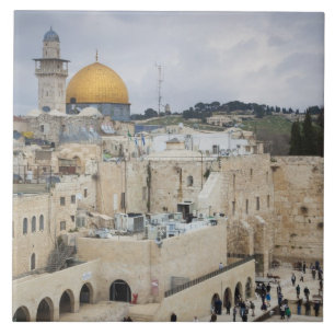 Carreau Visiteurs, Western Wall Plaza & Dome of the Rock