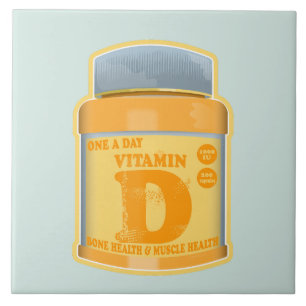 Carreau Vitamine D capsules santé et bien-être