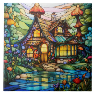 Carreau Vitraux de Cottage