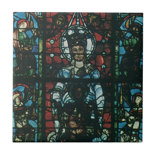 Carreau Vitraux d'église religieux vintage (Devant)