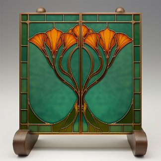 Carreau Vitreaux Fleur Enchantée