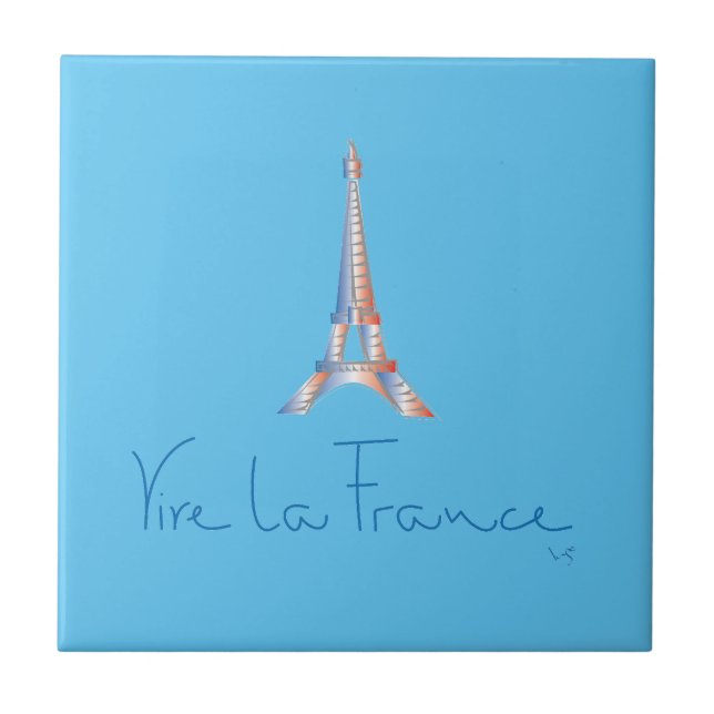 Carreau Viva La France Français (Devant)