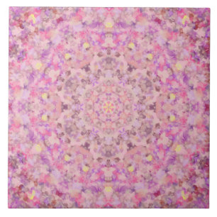 Carreau Vivienne Oil Paint Mandala