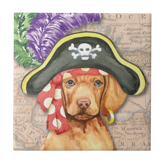 Carreau Vizsla Pirate (Devant)