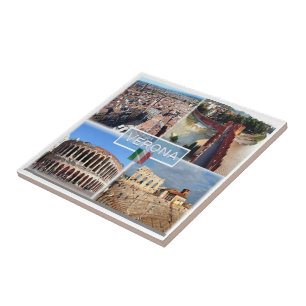 Carreau VNT010 VERONA, Mosaïque, Vénétie, Italie,