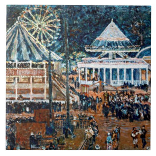 Carreau Vogeler - parc de Gorki à Moscou