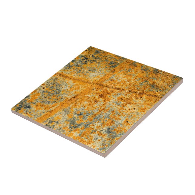 Carreau voies de rouille acide (Côté)