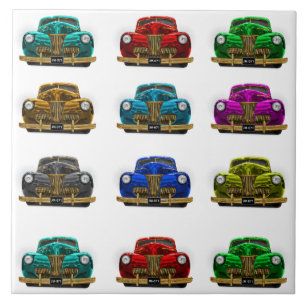Carreau Voiture classique vintage