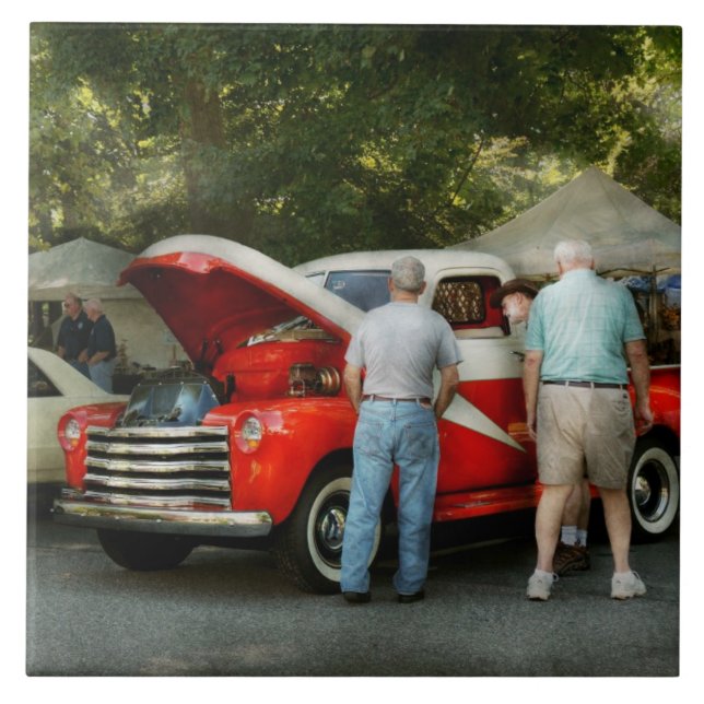 Carreau Voiture - Les gars et les voitures (Devant)