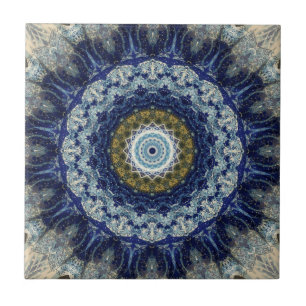 Carreau Vol de mandala d'hirondelles