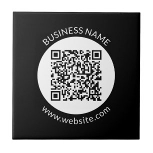 Carreau Votre code QR téléchargé   Texte et couleurs modif