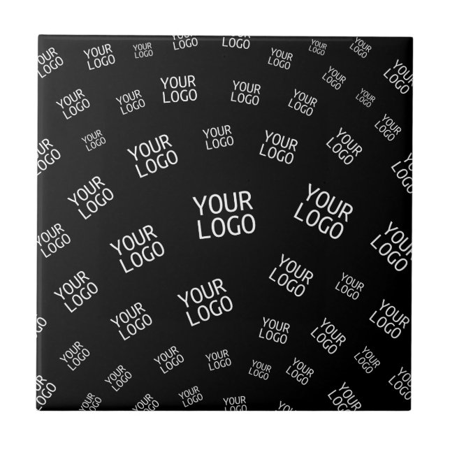 Carreau Votre logo de conception, de photo ou d'entreprise (Devant)