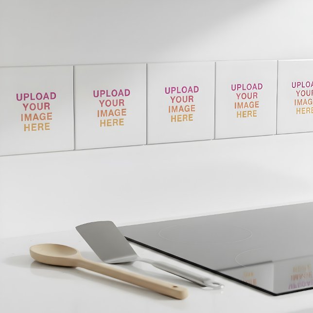 Carreau Votre propre photo vierge (Créateur téléchargé)