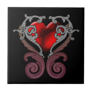 Carreau Vous Avez Mon Coeur (Rouge)