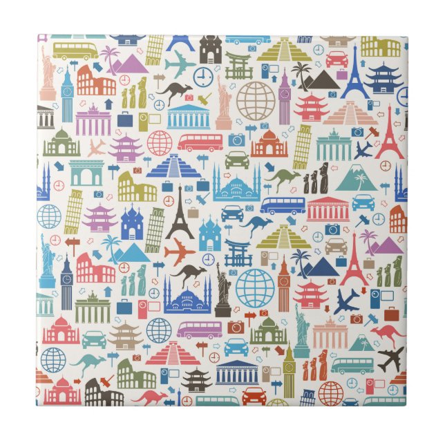 Carreau voyage mondial (Devant)