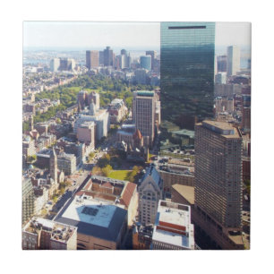 Carreau Vue aérienne de Boston