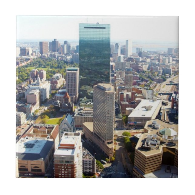 Carreau Vue aérienne de Boston 2 (Devant)