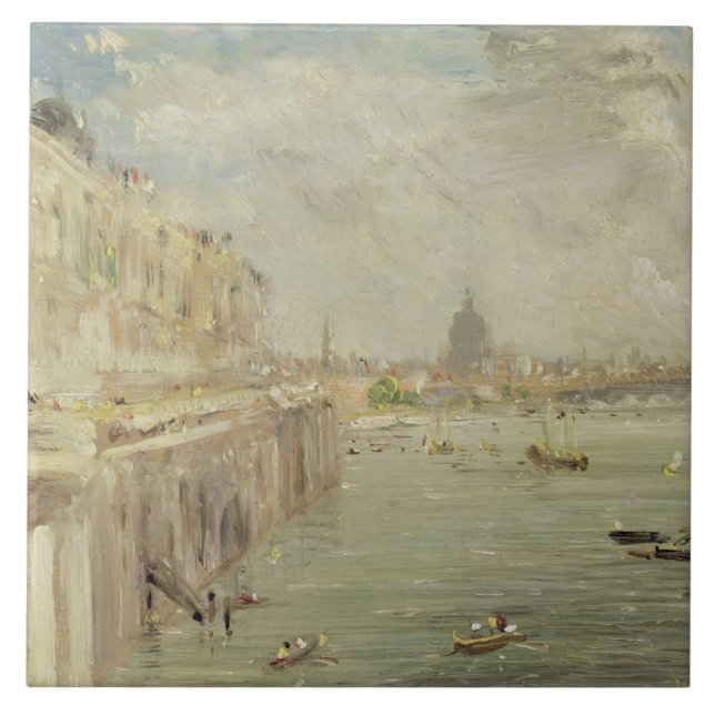 Carreau Vue de terrasse et de St Paul de Chambre de (Devant)