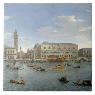 Carreau Vue de Venise de l'île de San Giorgio, 169