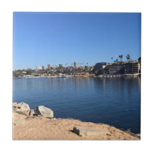 Carreau Vue depuis The Wedge, Newport Beach, Californie