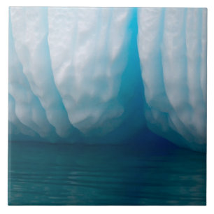 Carreau Vue d'icebergs en bleu dans le canal Errera
