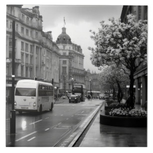Carreau Vue élégante sur rue