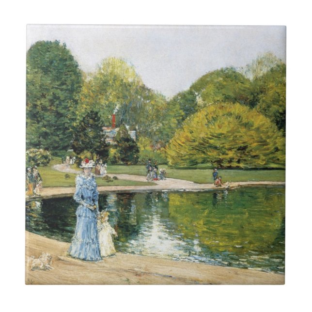 Carreau Vue historique de Central Park (New York) (Devant)