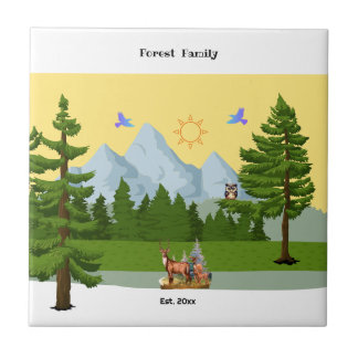 Carreau Vue montagne