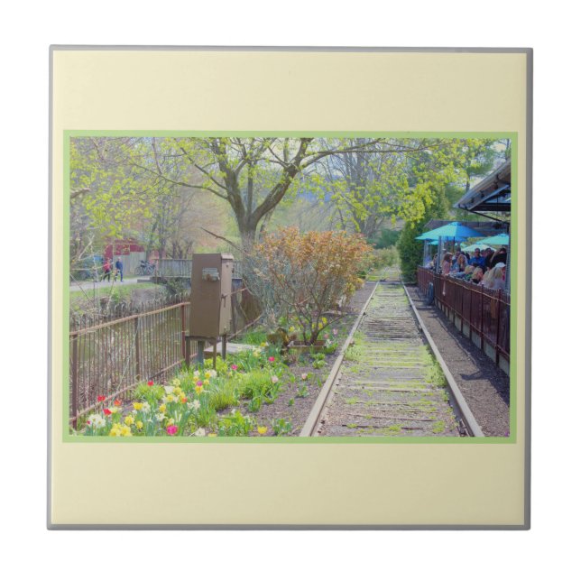 Carreau Vue Scénique Florale (Devant)