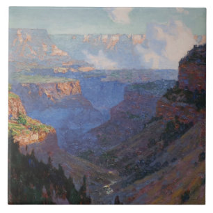 Carreau Vue sur le Grand Canyon (par E.H. Potthast)
