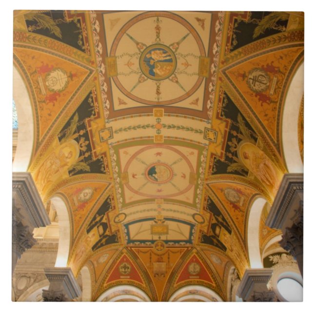 Carreau WASHINGTON, D.C. États-Unis. Plafond du deuxième é (Devant)