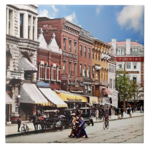 Carreau Washington DC - F St. c1906