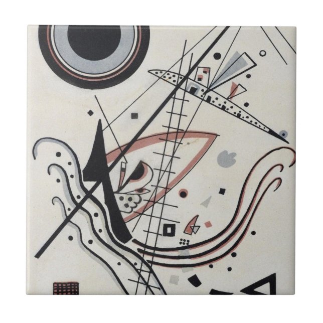 Carreau Wassili Kandinsky - Bleu (Devant)