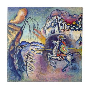 Carreau Wassily Kandinsky - Saint Georges & Les Cavaliers