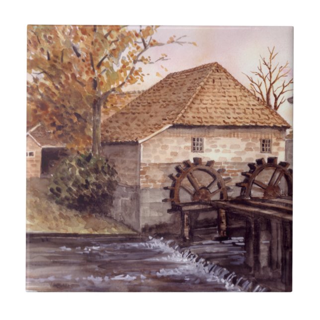Carreau Watermill Watercolor (Devant)