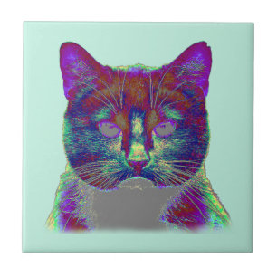 Carreau Weirdy Cat