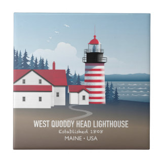 Carreau West Quoddy Head Lighthouse