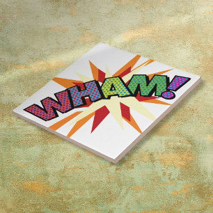Carreau WHAM Amusement Bande Dessinée Rétro Art Pop