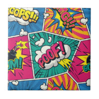 Whimsical Retro Blast - Pop Art