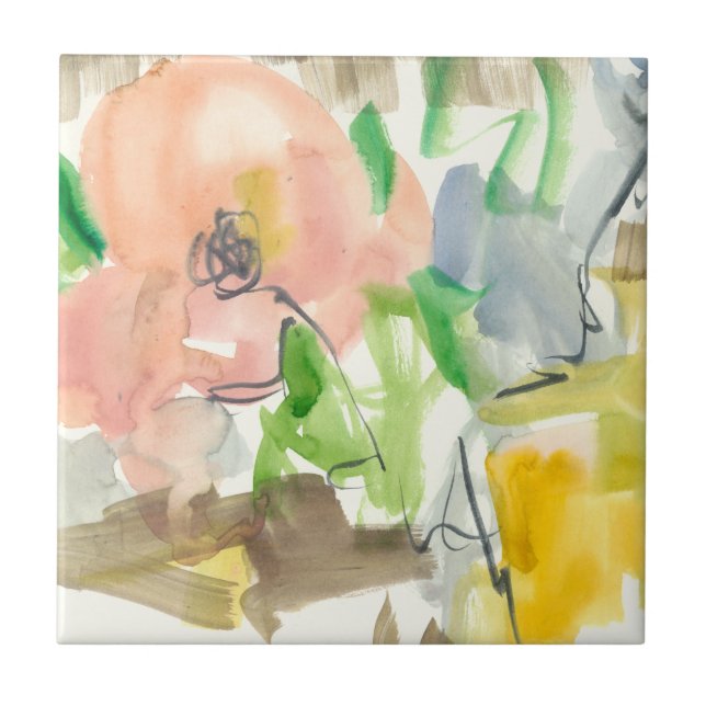 Carreau Whimsy dans le jardin II (Devant)