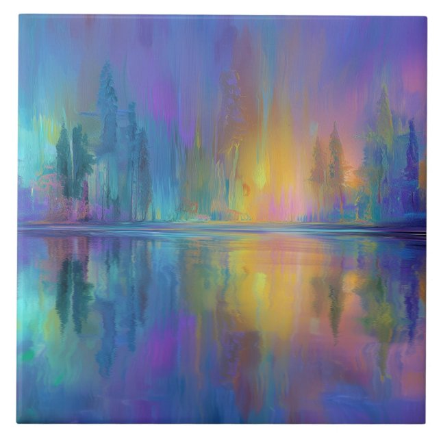 Carreau Whisperpering Woods, mystique et apaisant, (Devant)