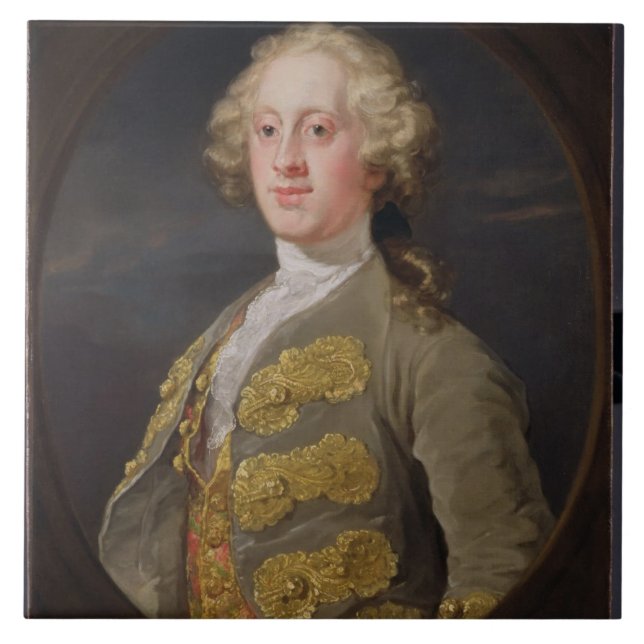 Carreau William Cavendish, marquise de Hartington, plus (Devant)