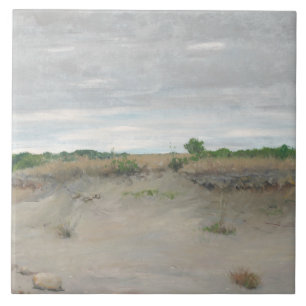 Carreau William Merritt Chase - Sables balayés par le vent